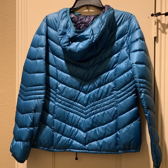 xersion packable down jacket